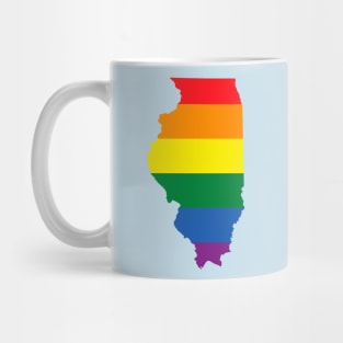 Illinois state LGBT Pride Mug